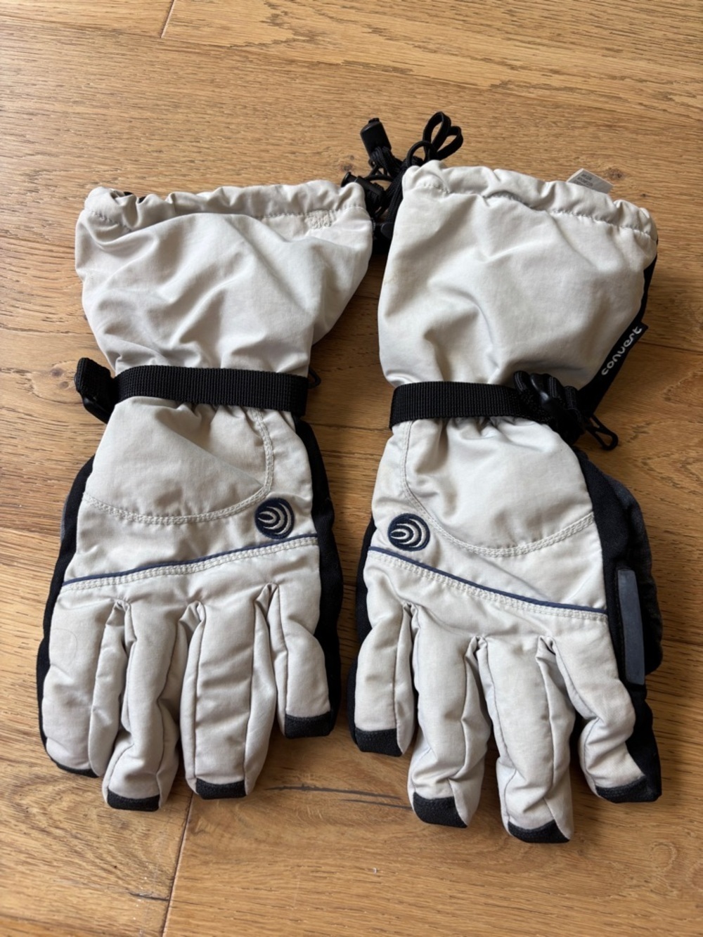 Columbia convert ski snowboard gloves womens large